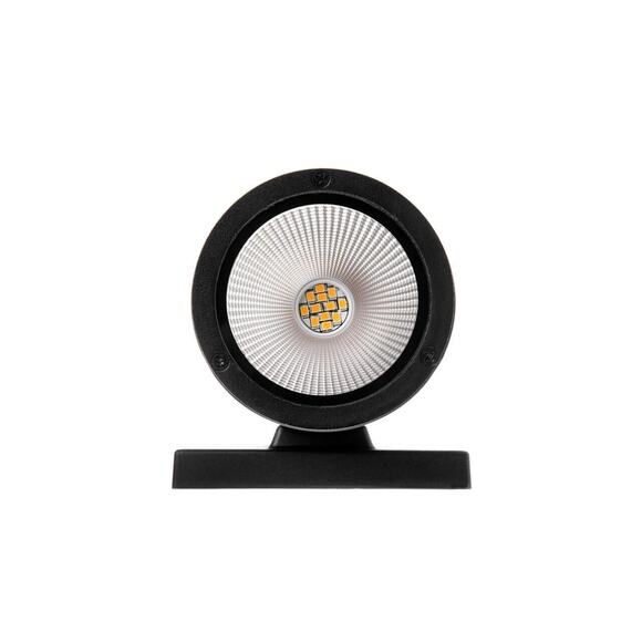 2 Home Zone Security Outdoor LED Porch Lights Black Wall Mounted Fixture Sconce - Picture 8 of 9